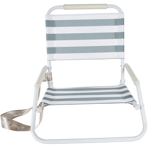 Hamptons Stripe Foldable Beach Chair Temple Webster